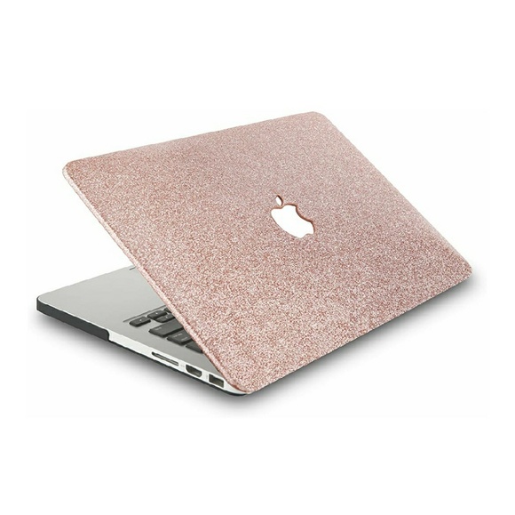 apple Accessories - Macbook pro 15 inch rose gold glitter case